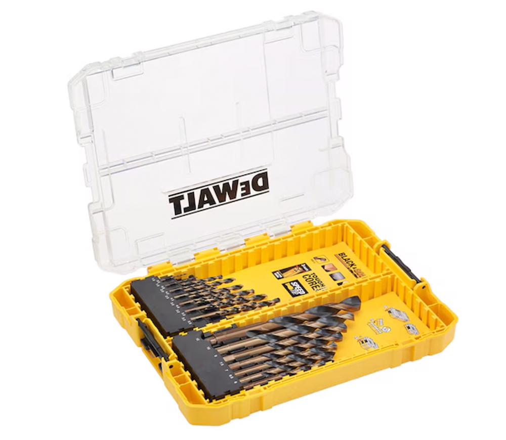 Set burghiuri pe metal DEWALT Black&Gold DT70755 1-12mm HSS-G photo 0