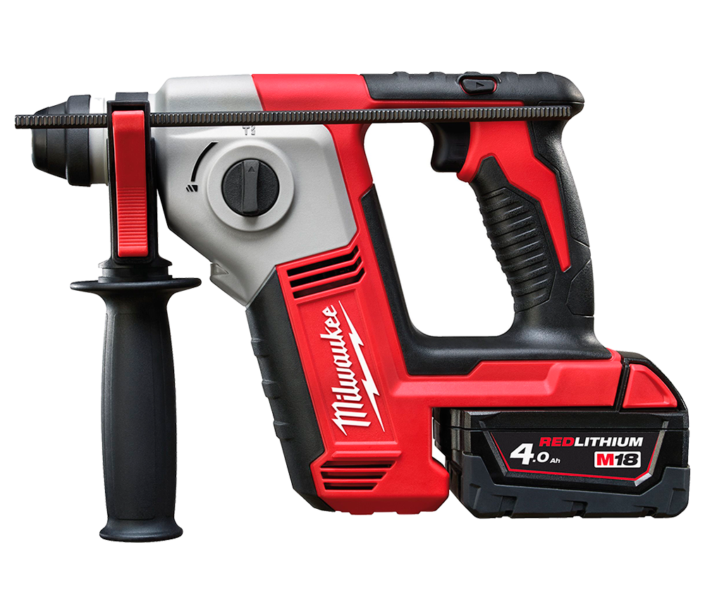Ciocan rotopercutor cu acumulator MILWAUKEE  M18 H-402C 1.2J 18V 4Ah photo 0
