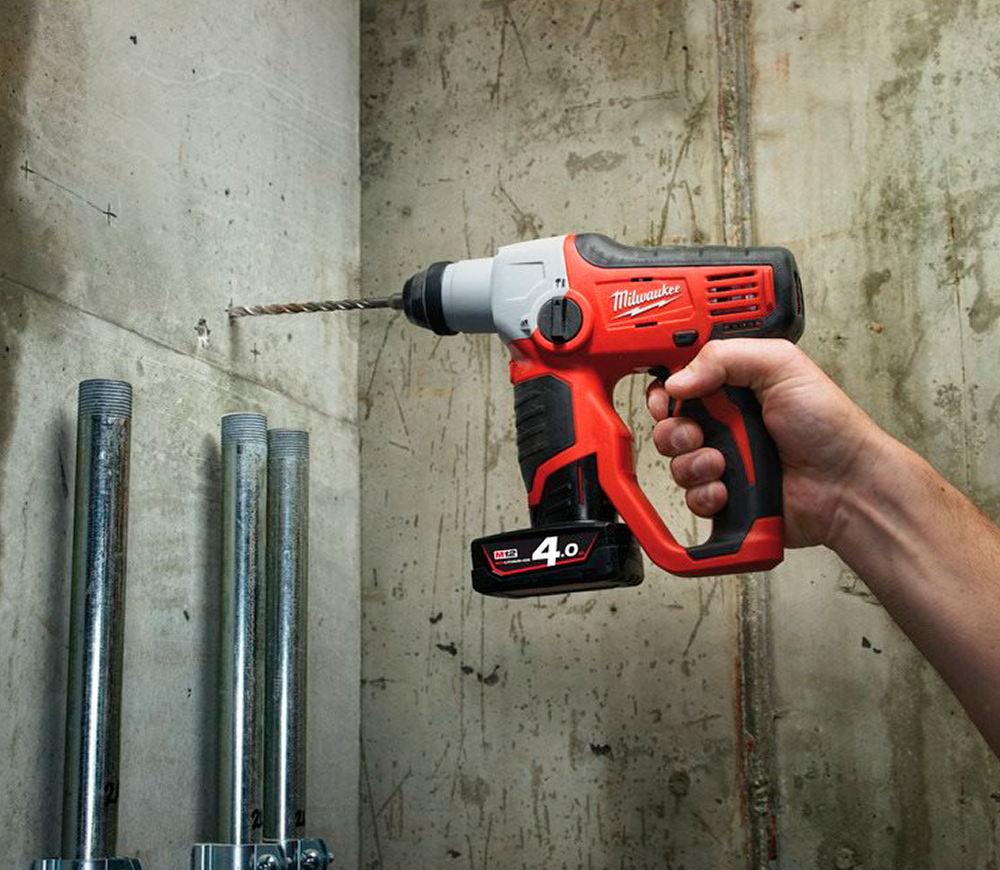 Ciocan rotopercutor cu acumulator (fără bat) MILWAUKEE M12 H-0 0.9J 12V photo 1