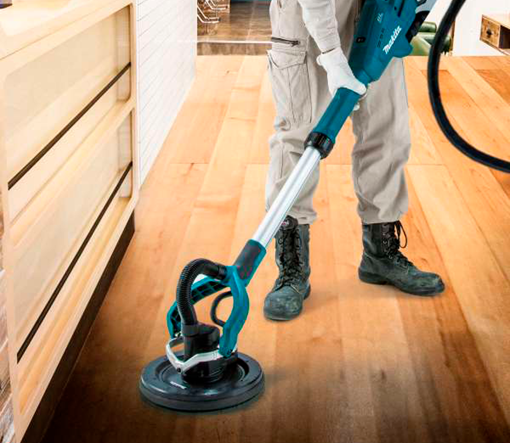Mașină de șlefuit pereți fără fir (fără bat) MAKITA DSL801Z 225mm 18V photo 3