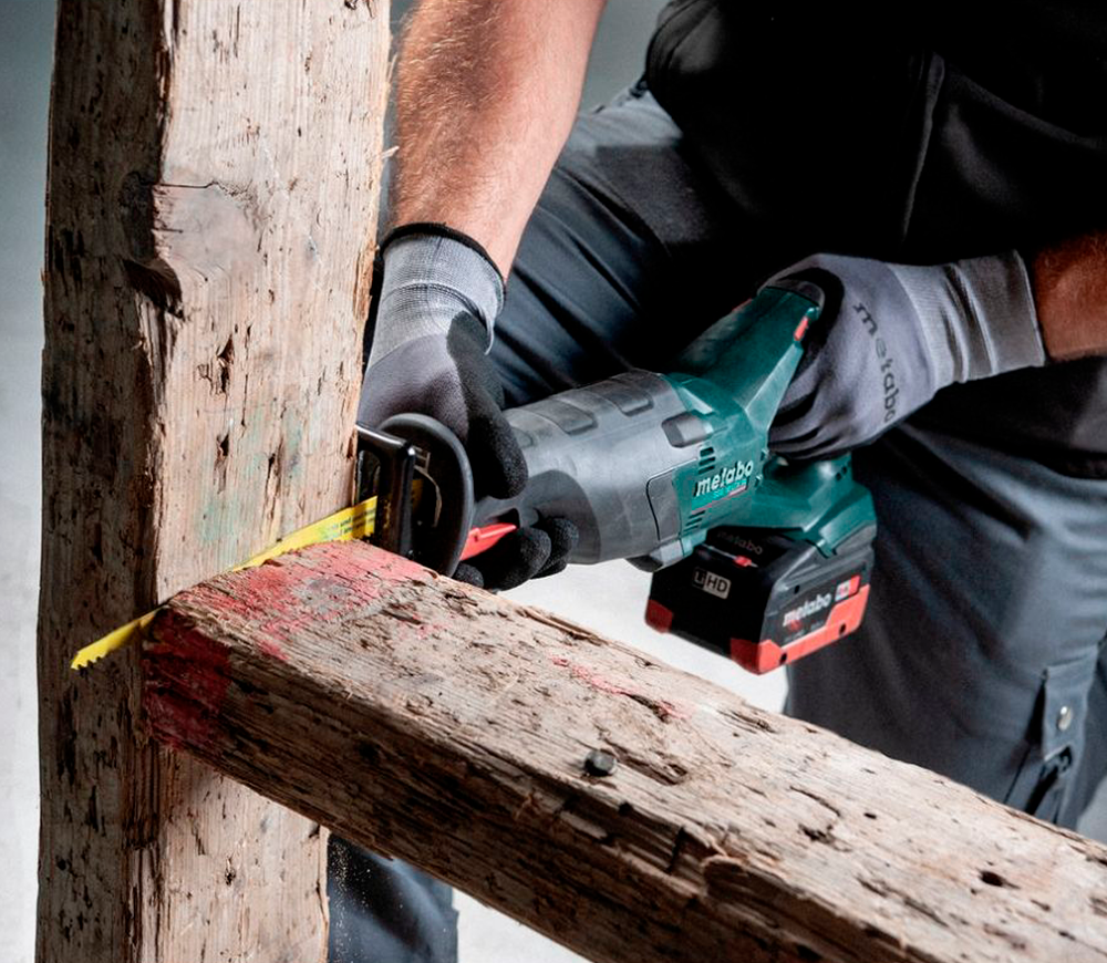 Fierăstrău sabie cu acumulator (fără bat) METABO SEP 18 LTX BL MVT 18V photo 1