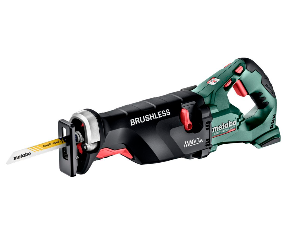 Fierăstrău sabie cu acumulator (fără bat) METABO SEP 18 LTX BL MVT 18V photo