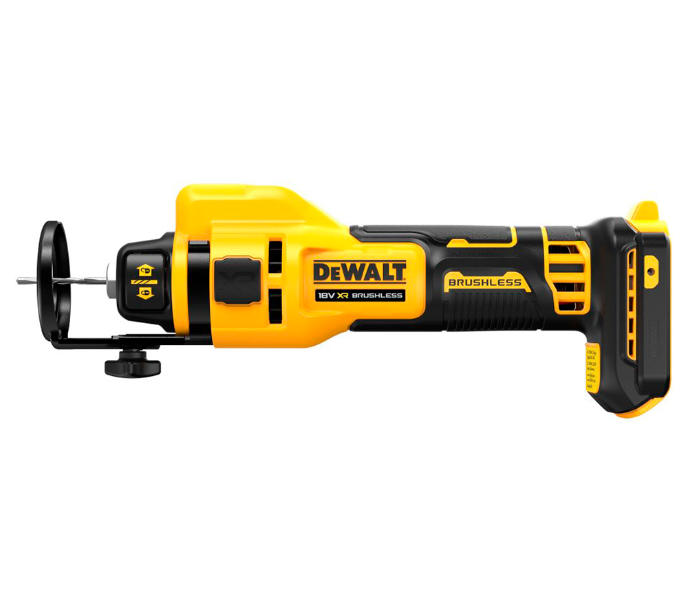 Mașină de frezat cu acumulator  pentru regips (fără bat) DEWALT DCE555N-XJ 6.4mm 18V photo 0