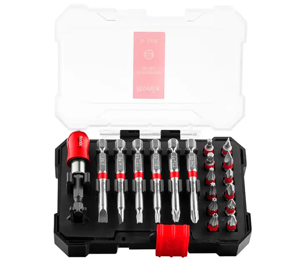 Set 20 biți RONIX RH-5450 SL/PH/PZ/Hex/Torx 25/65mm photo 1