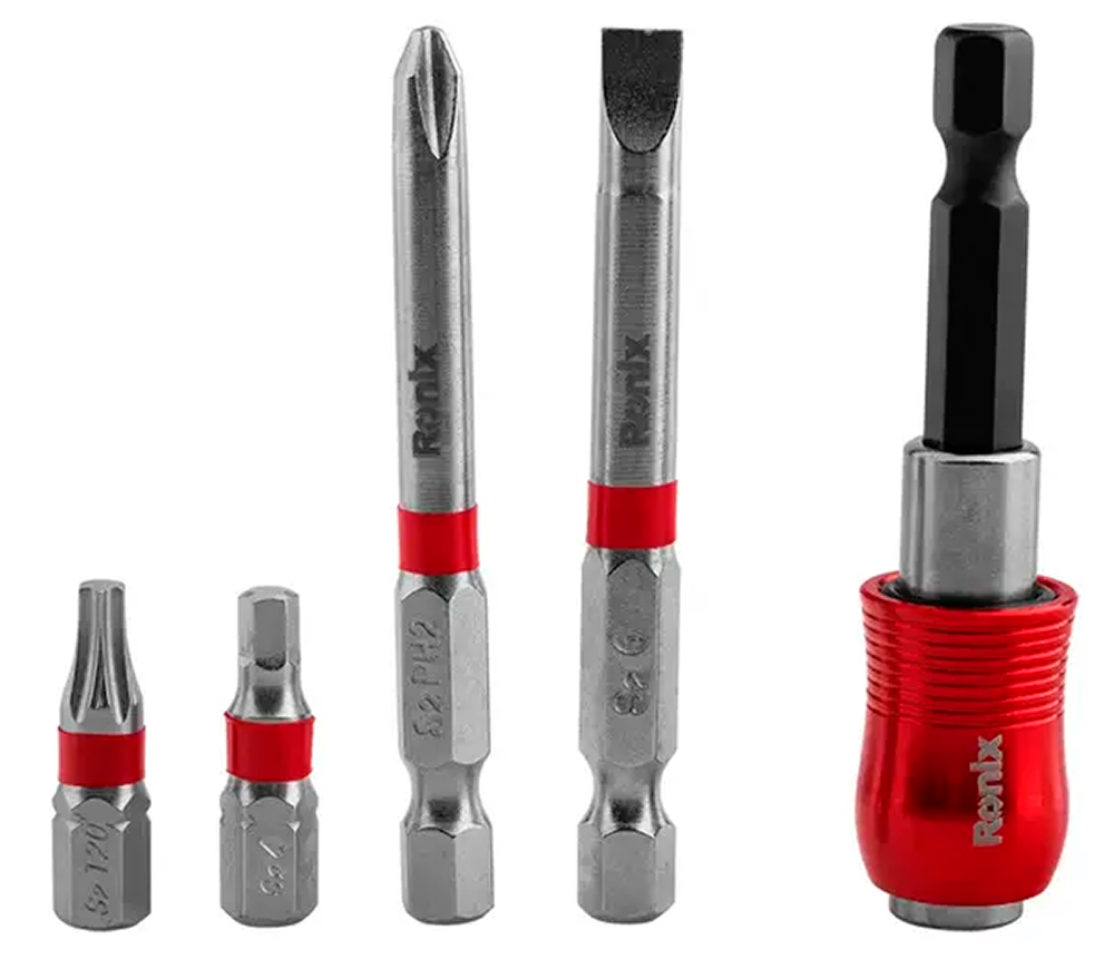 Set 20 biți RONIX RH-5450 SL/PH/PZ/Hex/Torx 25/65mm photo 6