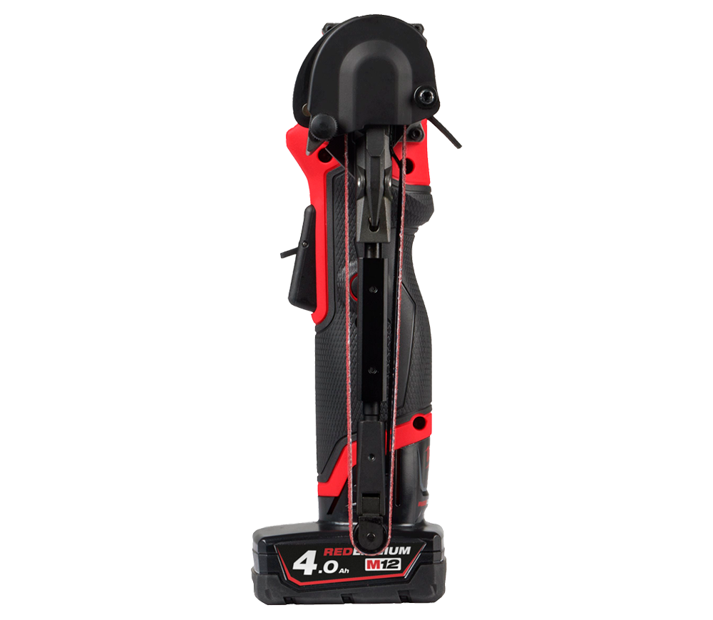 Mașină de șlefuit cu bandă fără fir MILWAUKEE M12 FBFL13-402B 457x13mm 12V 4Ah photo 2