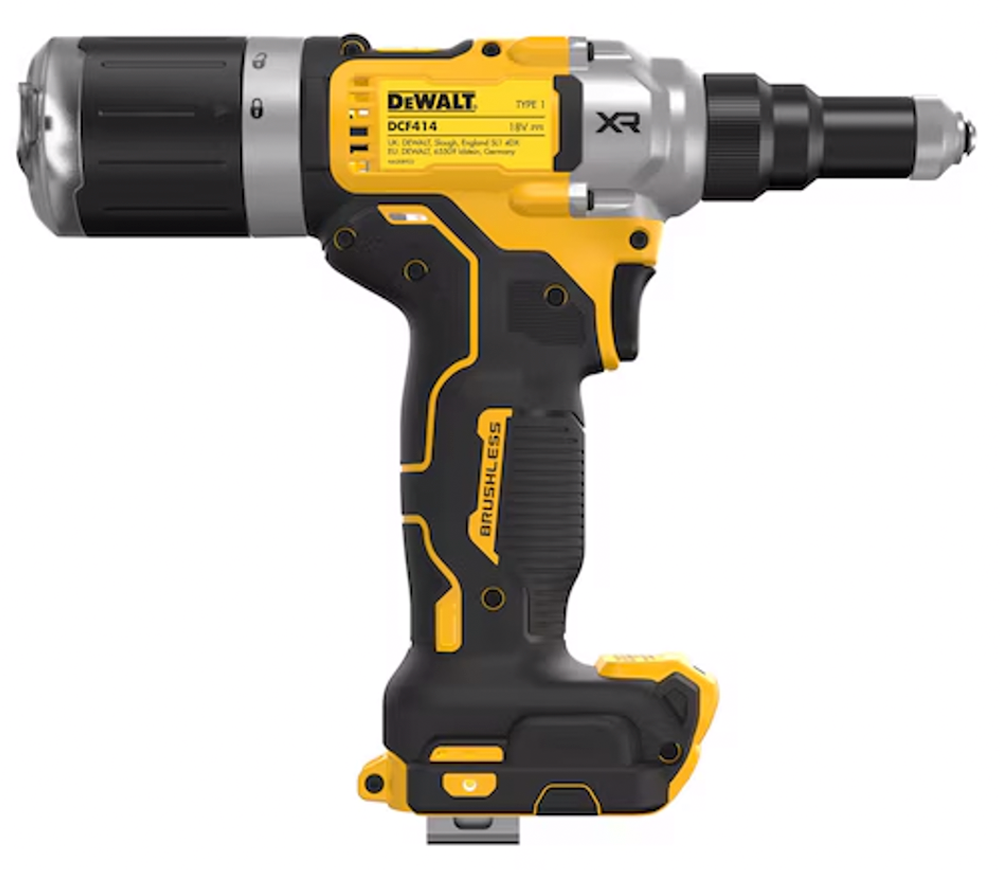 Nituitor cu acumulator (fără bat) DEWALT DCF414NT  18V photo 3