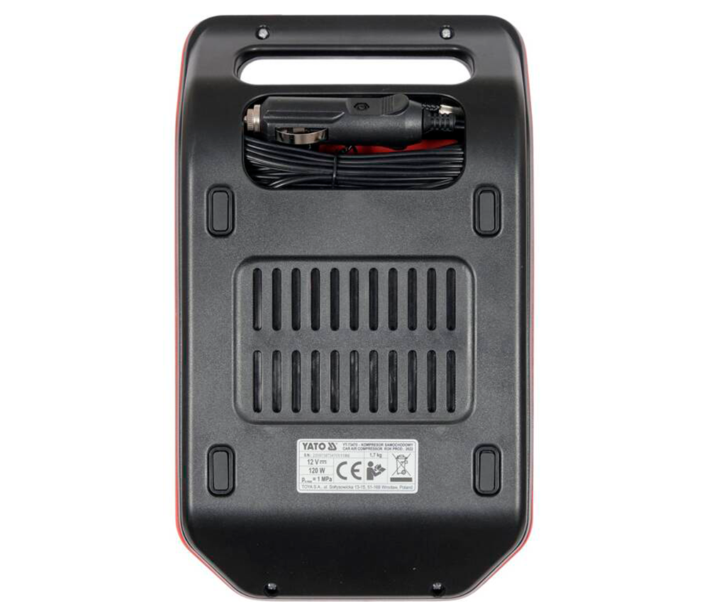Compresor auto YATO YT73470 120w 10bar 25l/min photo 2