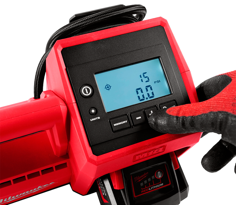 Compresor auto cu acumulator (fără bat) MILWAUKEE M18BI-0 18V 10.3bar 40l/min photo 2