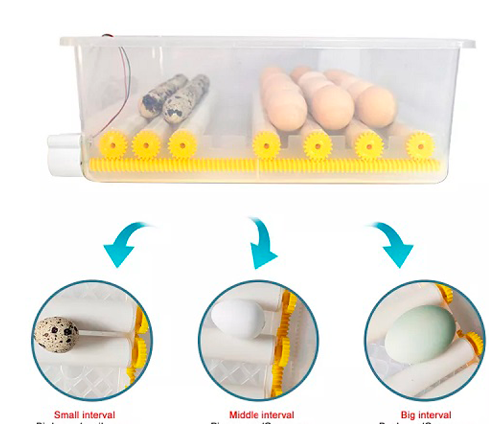 Incubator Demetra DM-176 176 de ouă photo 7
