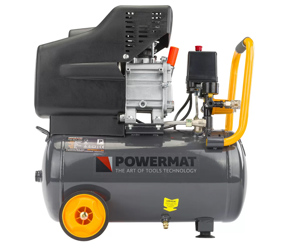 Compresor POWERMAT PM-KO-24T 206l/min 24L photo 0