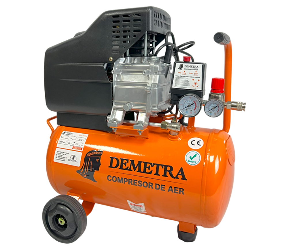 Compresor Demetra DM2024 230l/min 24L photo