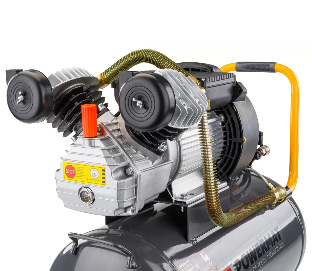 Compresor POWERMAT PM-KO-50T-V2 392l/min 50L photo 3
