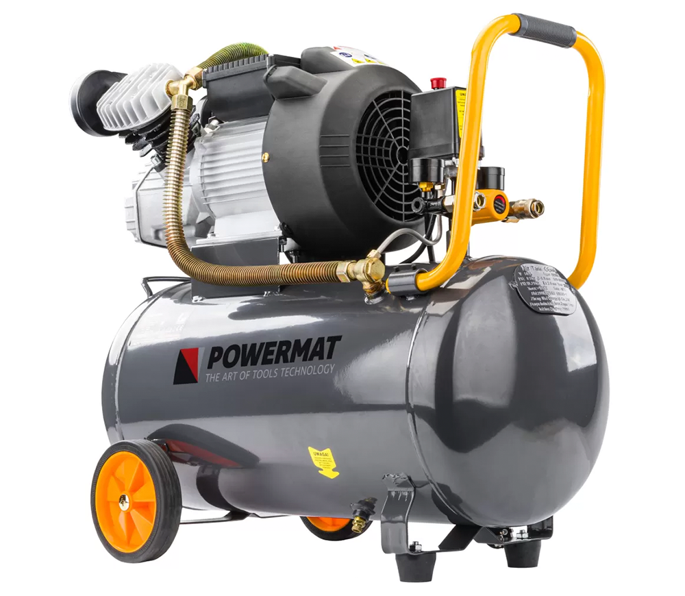 Compresor POWERMAT PM-KO-50T-V2 392l/min 50L photo