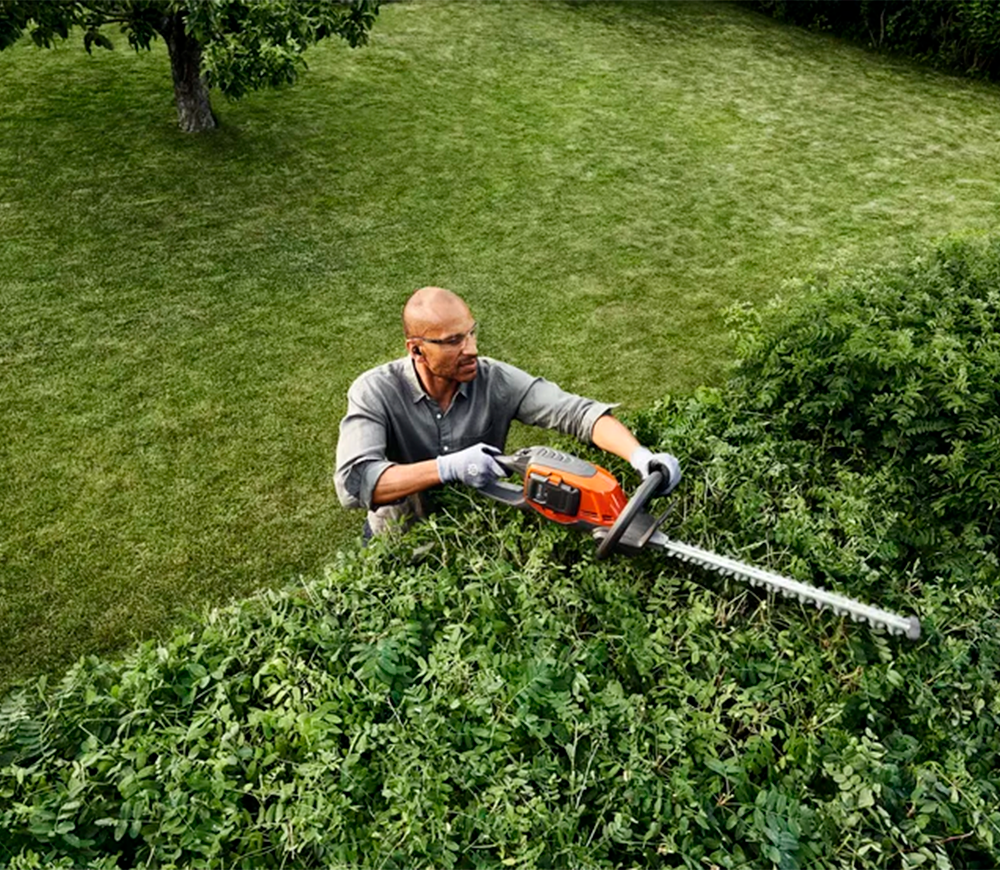 Trimmer gard viu cu acumulator (fără bat) Husqvarna 215iHD45 450mm 36V photo 2