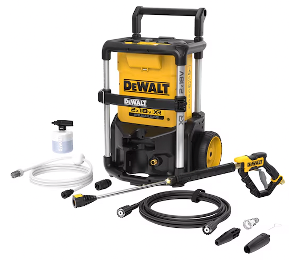 Мойка высокого давления аккумуляторная (без АКБ) DEWALT DCMPW1600N 110бар 273л/ч 2x18В photo 6
