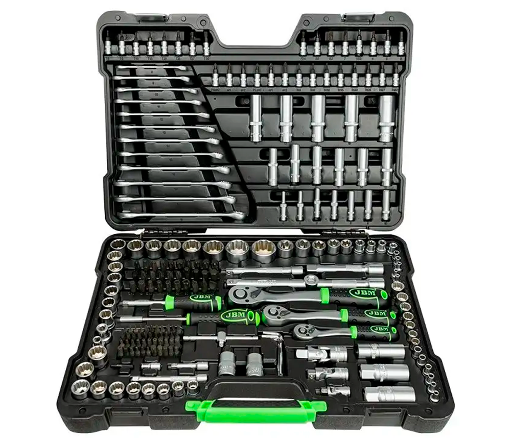 Set de chei JBM-54250 216unit.  1/2-1/4-3/8" photo