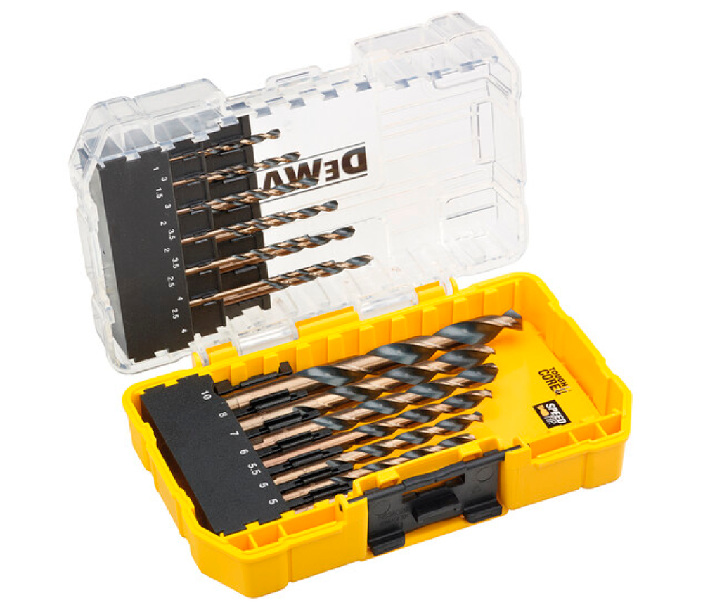Set burghiuri pe metal DEWALT DT70728-QZ 1-10mm HSS-G photo 1