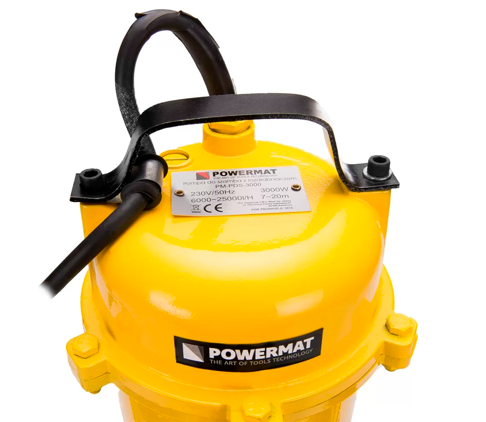 Дренажный насос POWERMAT PM-PDS-3000 750вт 25000л/ч photo 0