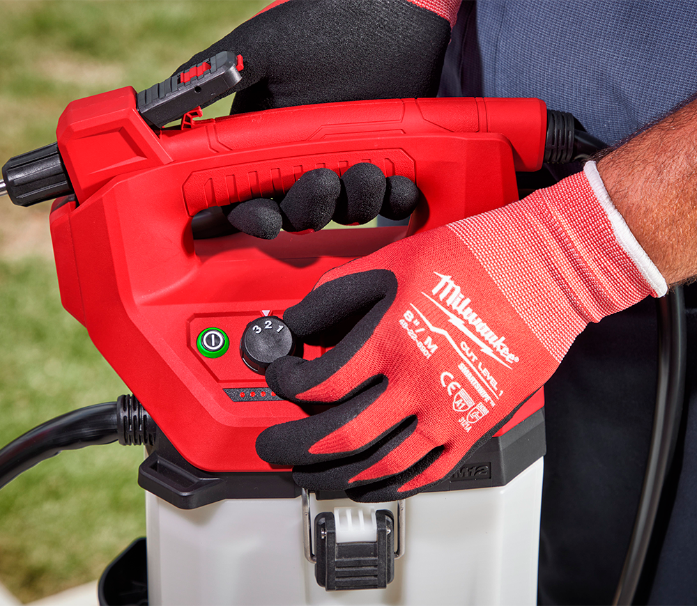 Pulverizator cu acumulator (fără bat) MILWAUKEE M12 BHCS3L-0 5.5bar 3.7L 12V photo 3