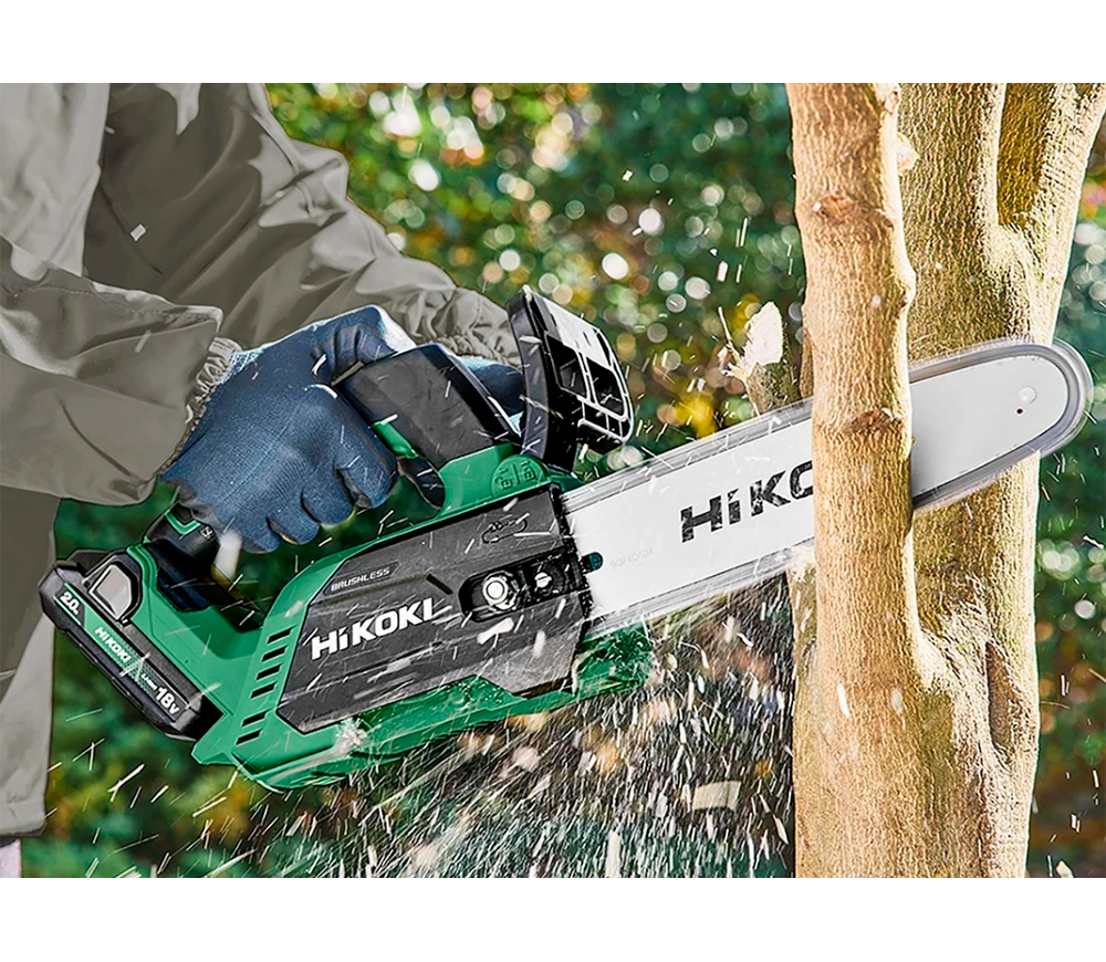Fierăstrău cu lanț cu acumulator (fără bat) HIKOKI CS1825DCW4Z 250mm 18V photo 4