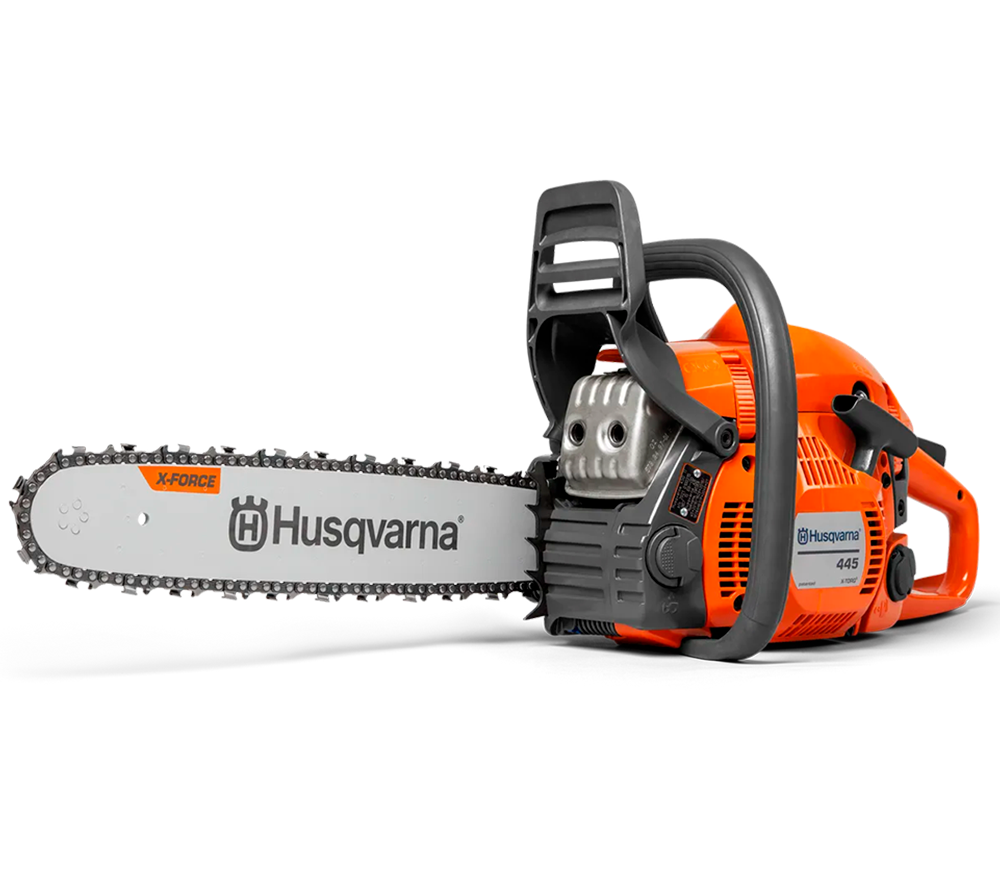 Цепная пила бензиновая Husqvarna 445 II 380мм 45.7см3 photo