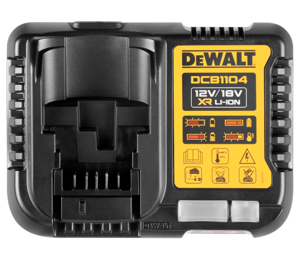 Зарядное устройство DEWALT DCB1104 72вт 12-14.4-18В 4A photo 0