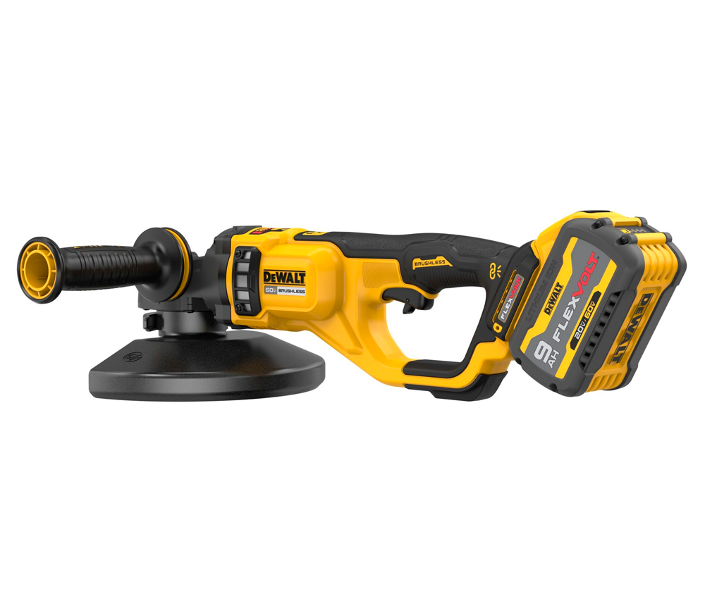 Polizor unghiular cu acumulator DEWALT DCG460X2-QW 230mm 18-54V 9/3Ah photo 4