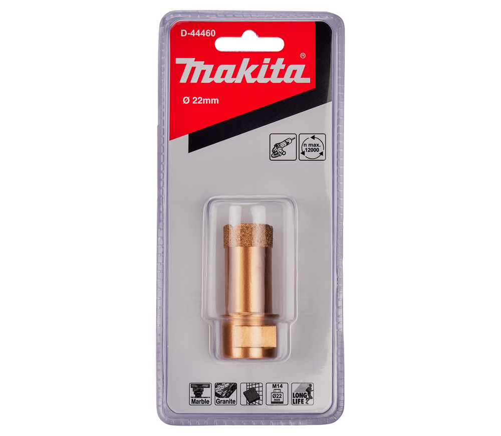 Carotă de găurit MAKITA D-44460 22mm photo 3