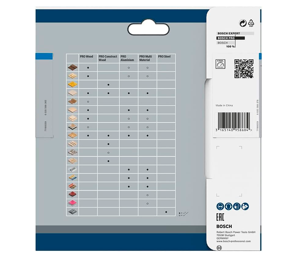 Disc pentru fierastrau electric BOSCH 2608837746 136mm 1.6mm photo 1