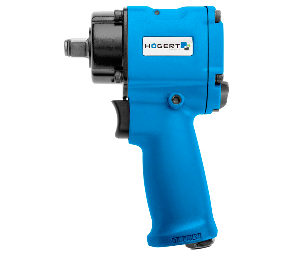 Mașină de înșurubat cu impact pneumatică HOEGERT HT4R621 1000Nm 8500rot/min photo 0