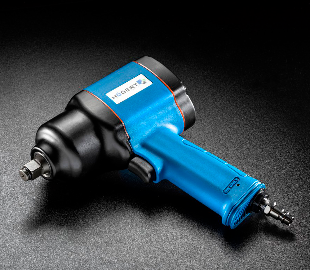 Mașină de înșurubat cu impact pneumatică HOEGERT HT4R623 1500Nm 8000rot/min photo 0