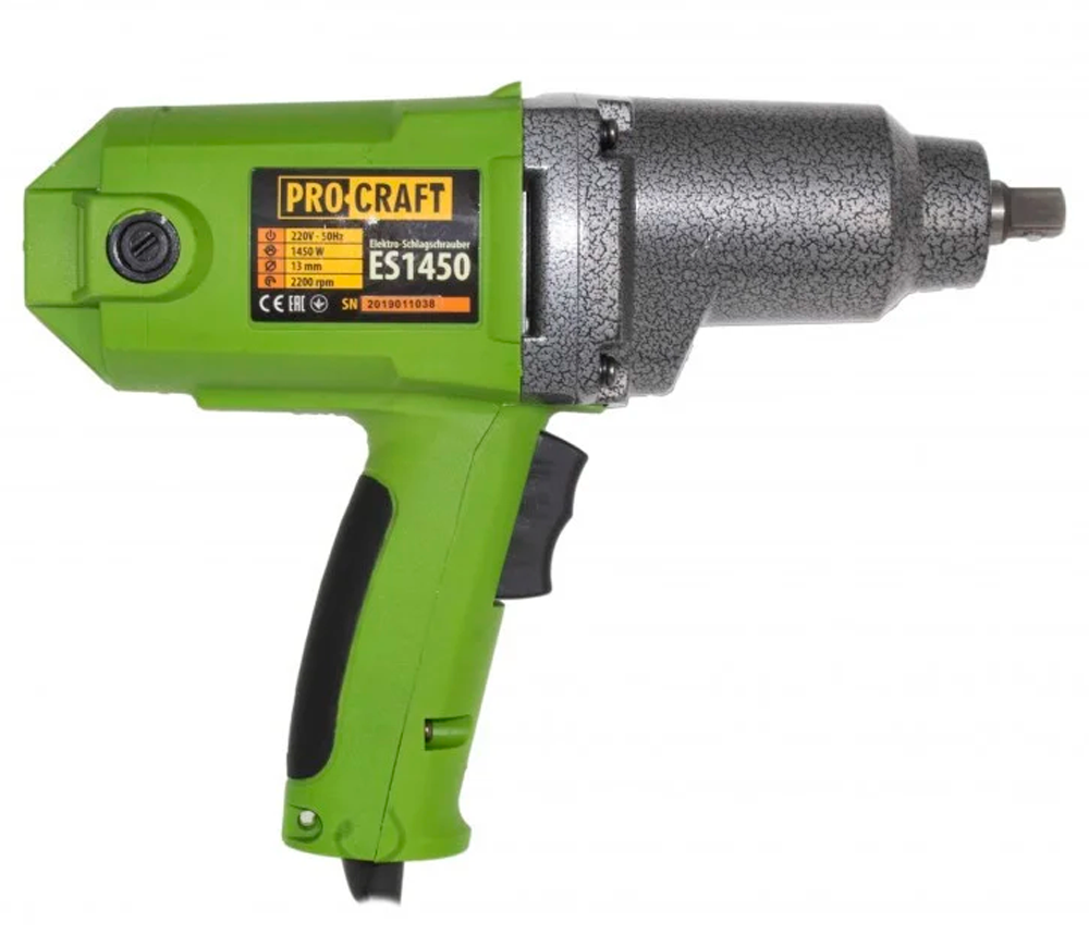 Mașină de înșurubat cu impact ProCraft ES1450 1450w 450Nm photo 0