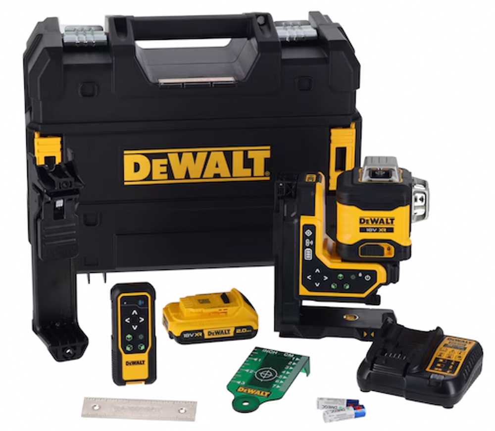 Nivelă cu laser DEWALT DCLE34035D1-QW 3fascicole 100m photo 2