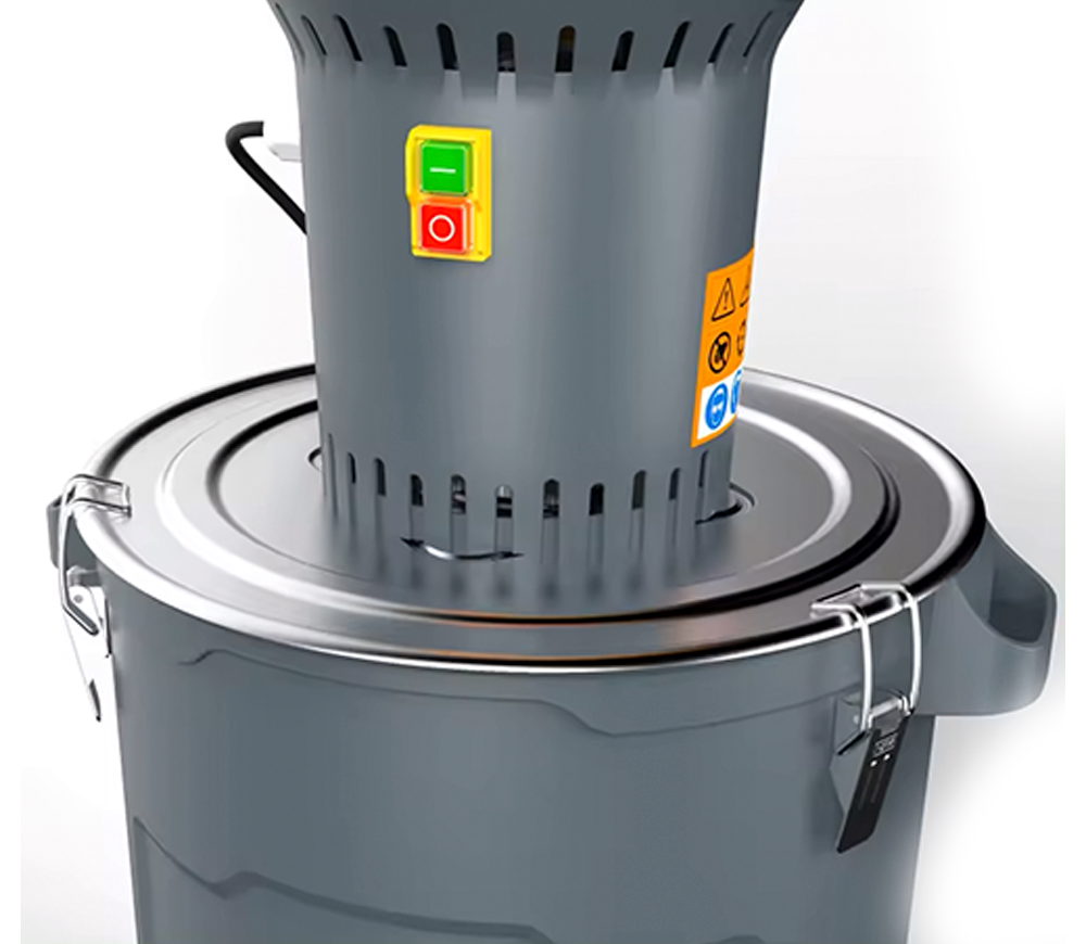 Moara pentru cereale Demetra Mill-60 Black 1500w 300kg/h photo 2