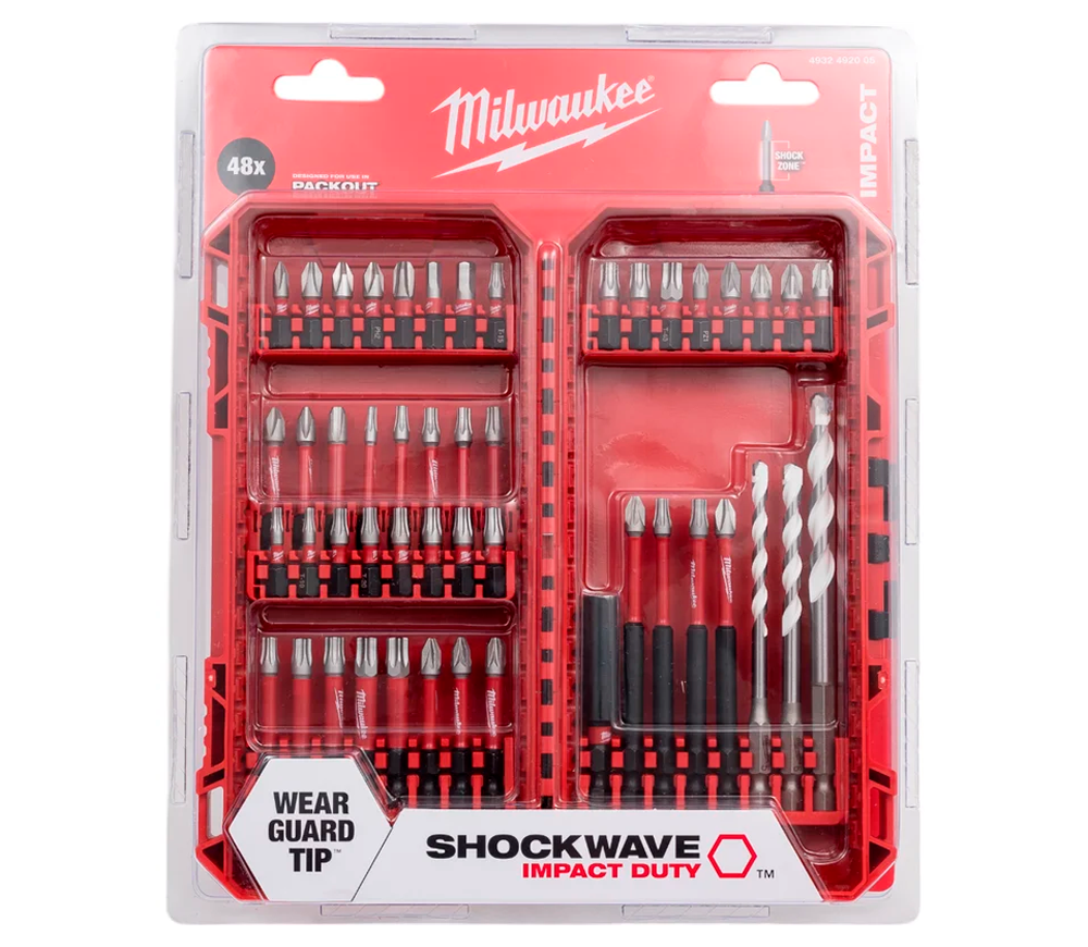 Set biți MILWAUKEE SHOCKWAVE GEN III PH/PZ/TX 25/50/90 photo 0