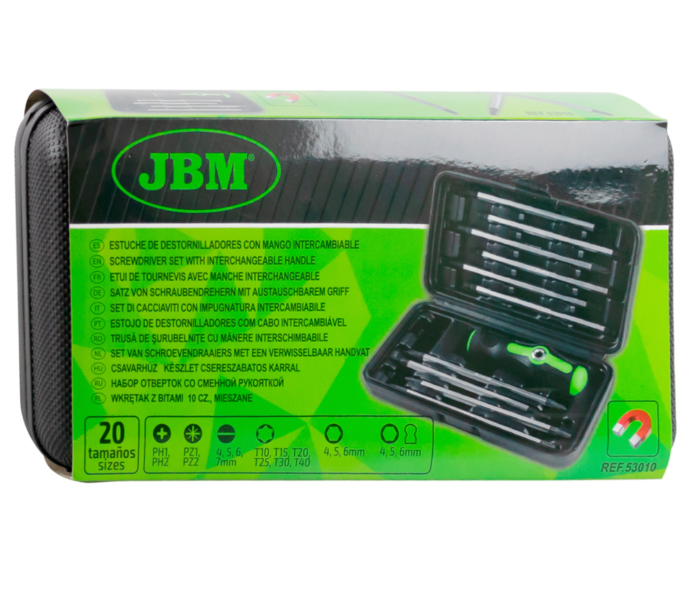 Șurubelniță cu pini interschimbabili JBM-53010 photo 1