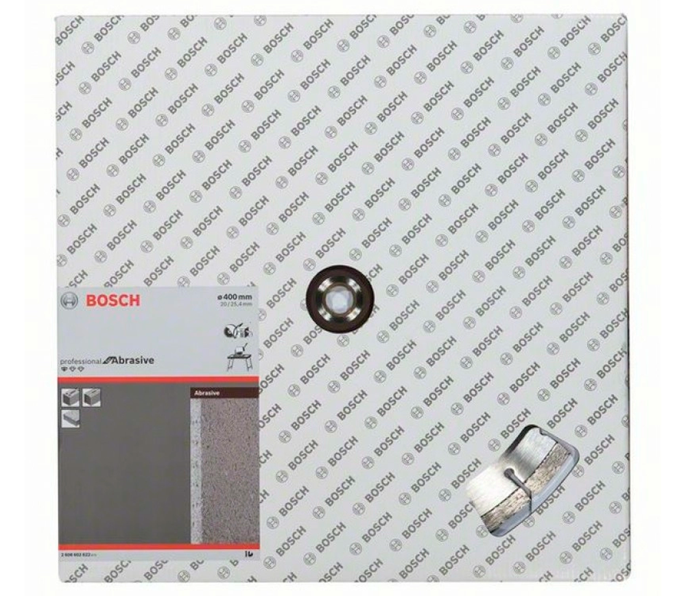 Disc de tăiat cu diamant BOSCH Standard for Abrasive 400mm Segmentat Cărămidă photo 0