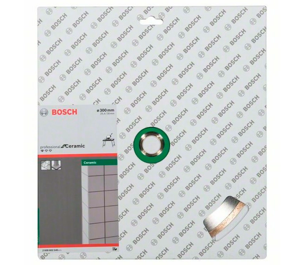 Disc de tăiat cu diamant BOSCH Professional for Ceramic 300mm Solid Ceramică photo 0