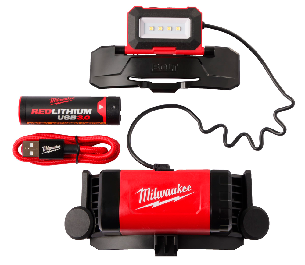 Lanternă construcții cu acumulator MILWAUKEE L4 BOLTHL-301 25/150/400/600lm 4V 3Ah photo