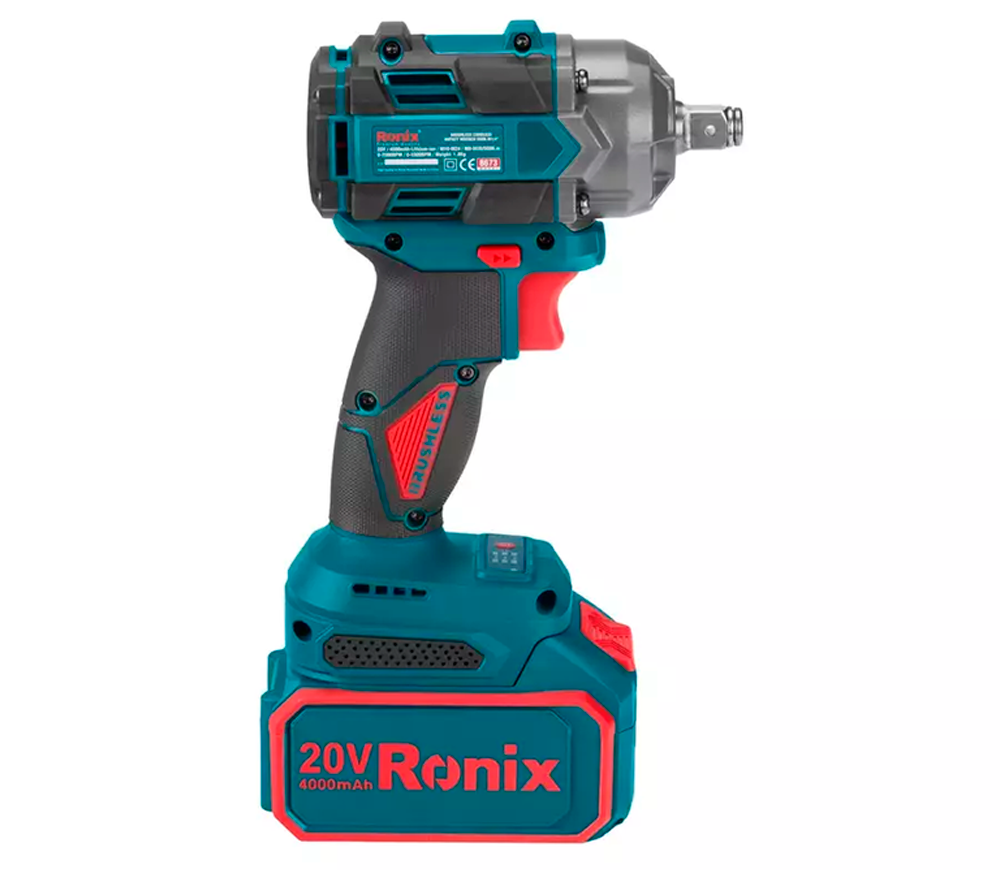 Masina de insurubat cu impact RONIX 8673 20V 4Ah 500Nm photo 1