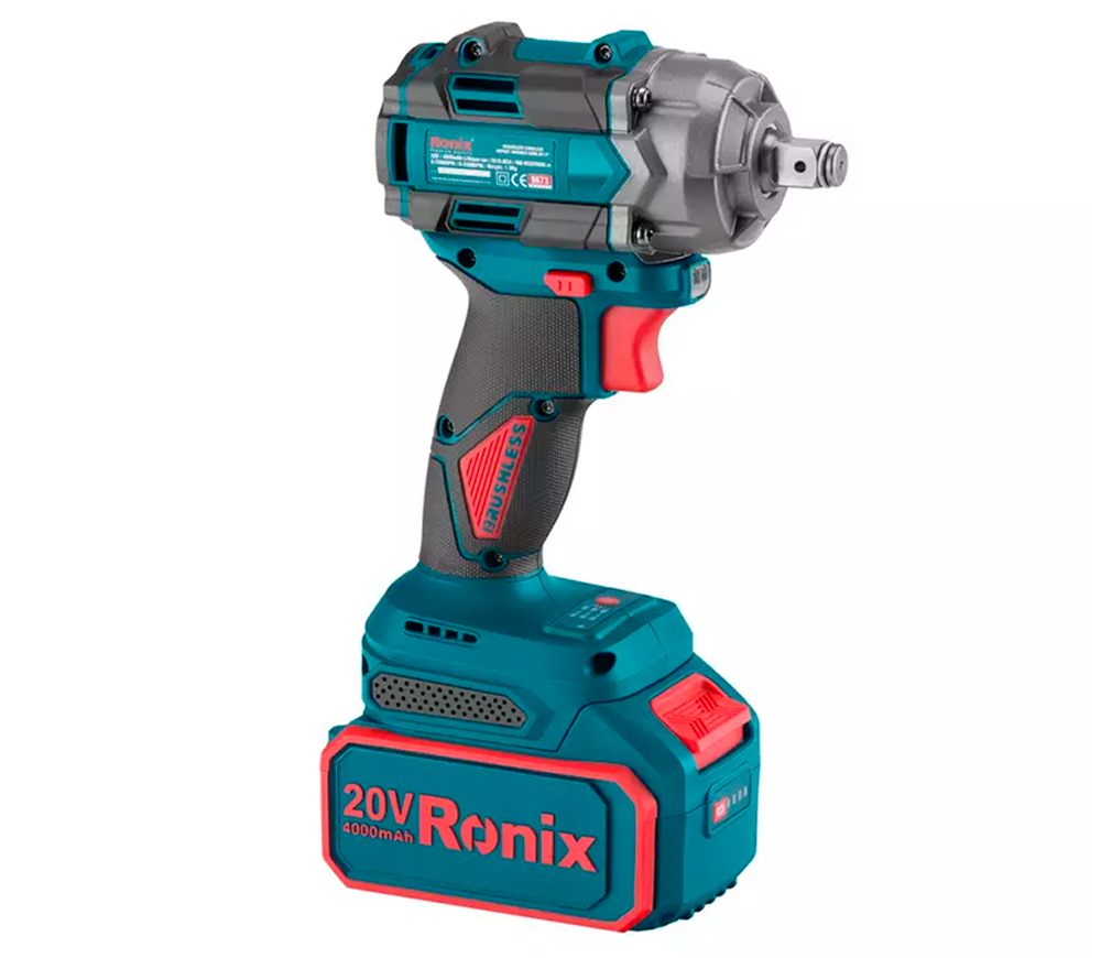 Masina de insurubat cu impact RONIX 8673 20V 4Ah 500Nm photo 2