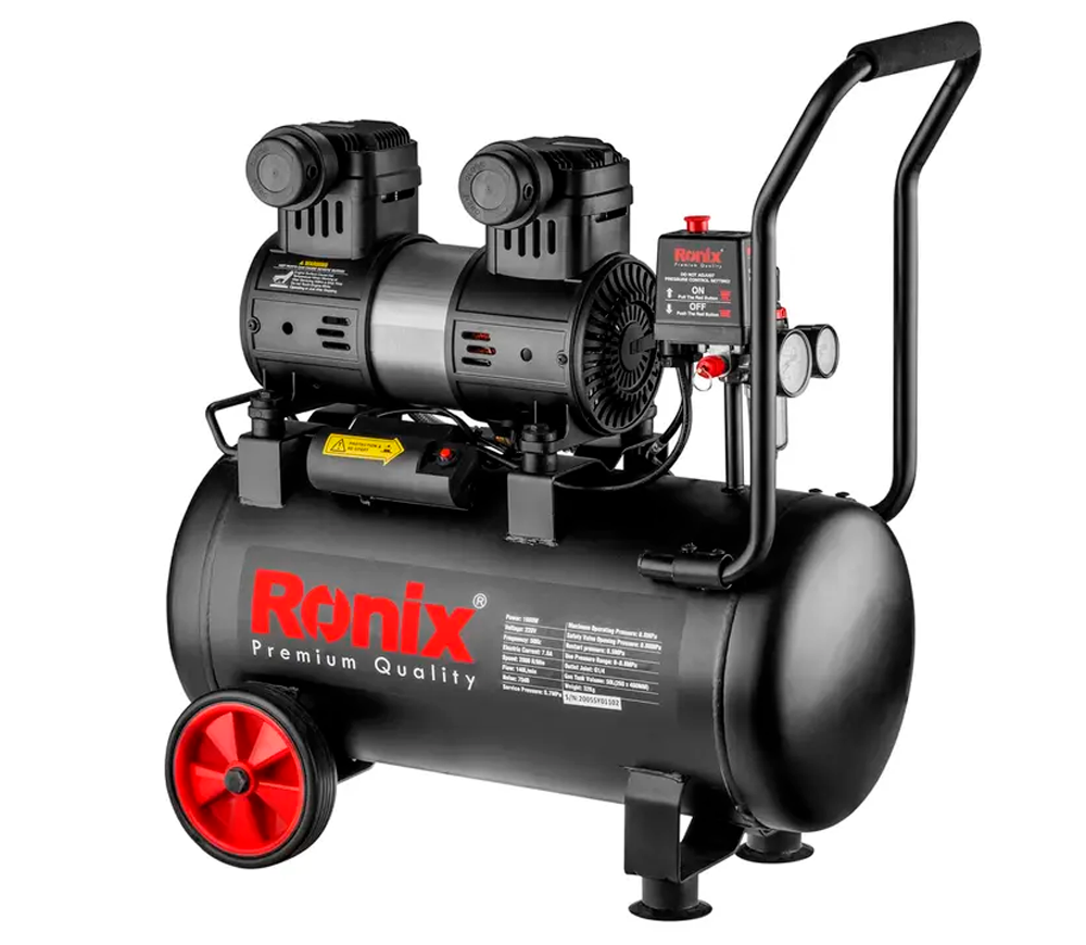 Compresor RONIX RC-5012 140l/min 50L photo 2