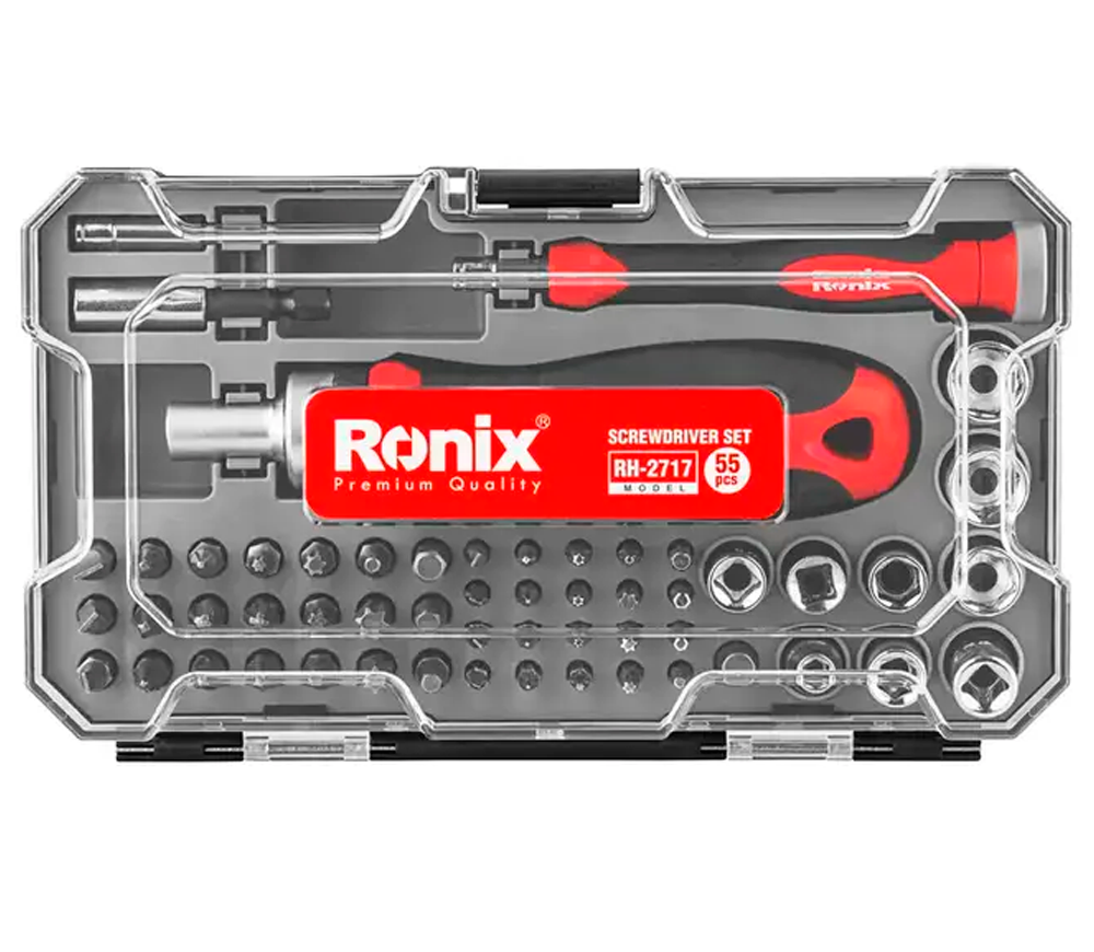 Набор бит RONIX RH-2717 PH/PZ/SL/TX/HEX photo 0