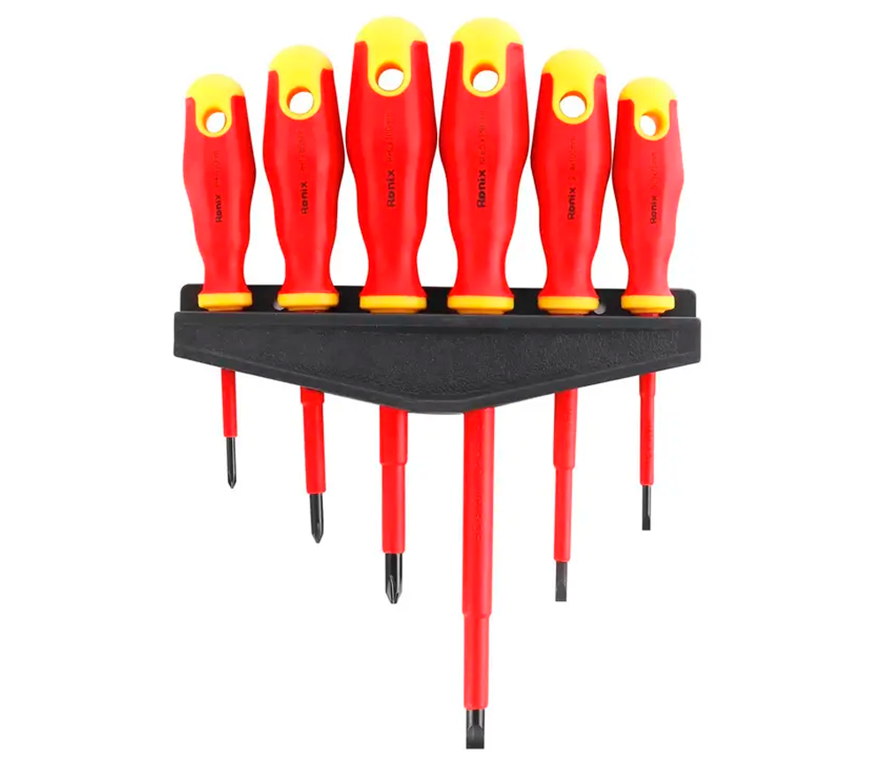 Set de șurubelnițe de electrician 6 buc RONIX VDE RH-2724 photo