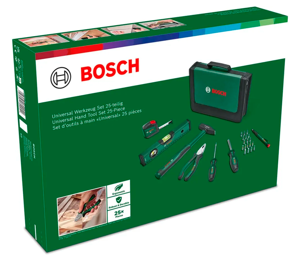 Set scule manuale BOSCH 1600A0275J 25unit. photo 7