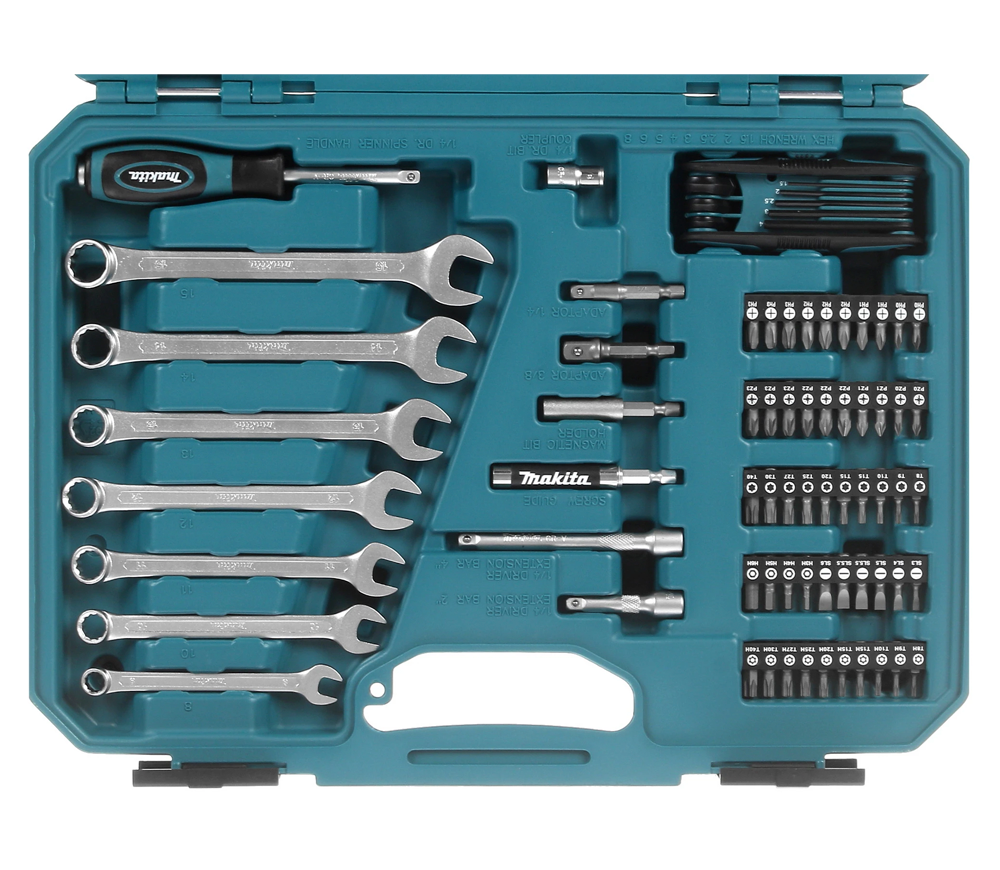 Set scule manuale MAKITA E-06616 120unit. photo 0