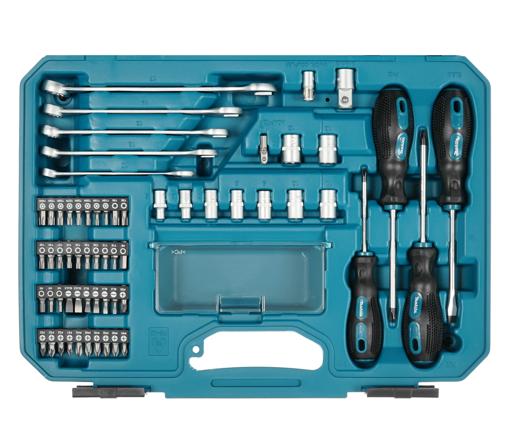 Set scule manuale MAKITA E-08458 87unit. photo 0