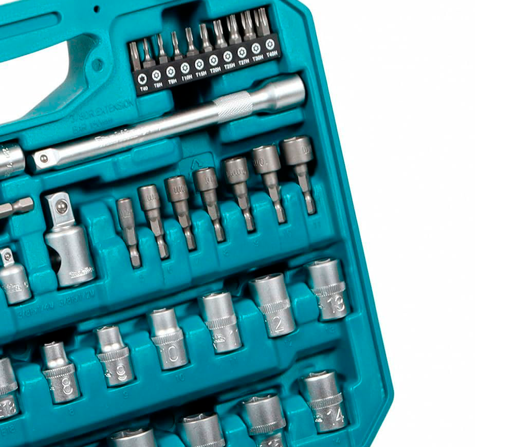 Set scule manuale MAKITA E-10899 76unit. photo 1