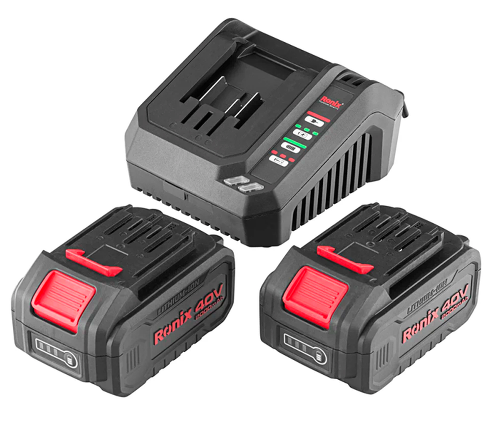 Ciocan rotopercutor cu acumulator  8910-40V 2.4J 40V 2Ah photo 9
